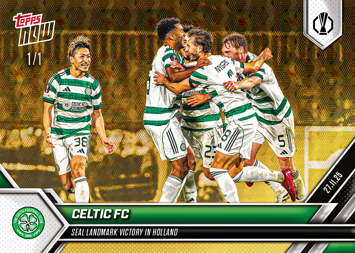 Celtic FC - 2025-26 UEL Topps NOW - Card 9 - PR: 164 - Image 2