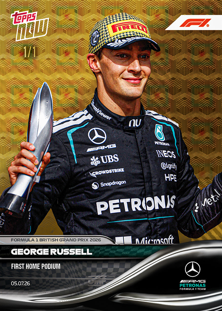 George Russell - 2026 Formula 1 Topps NOW - Card 45 - PR: 3031 - Image 2