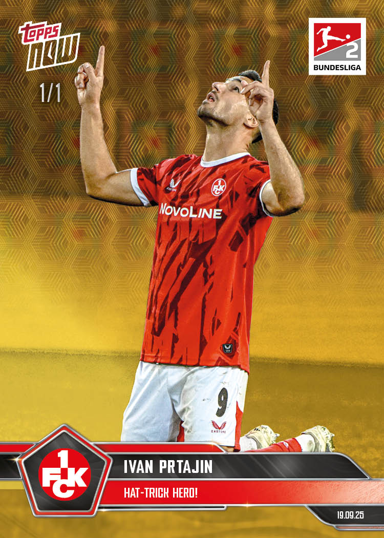 Ivan Prtajin - 2025-26 Bundesliga Topps NOW - Card 23 - PR: 305 - Image 2