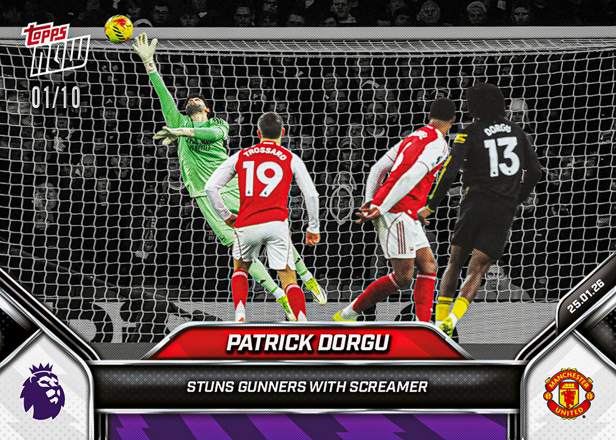 Patrick Dorgu - 2025-26 Premier League Topps NOW - Card 118 - PR: 817 - Image 4