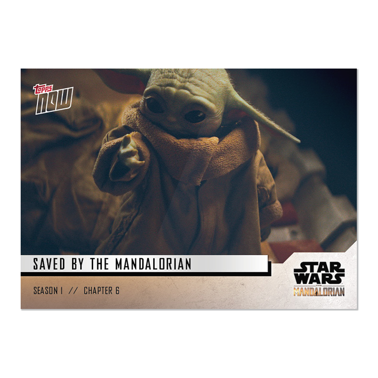 Star Wars: The Mandalorian TOPPS NOW 5-Card Pack - S1 : Chapter 6 - Print Run: 998 - Image 8