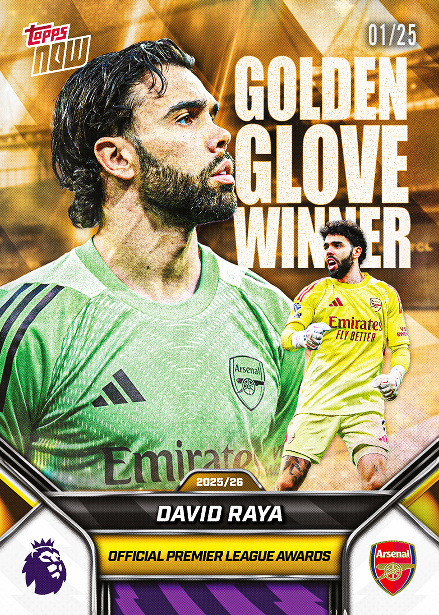 David Raya - 2025-26 Premier League Topps NOW - Card 207 - PR: 1324 - Image 6