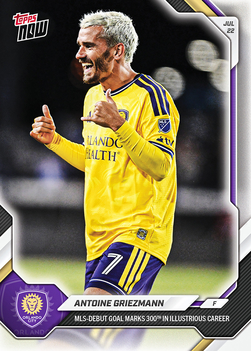 Antoine Griezmann - 2026 MLS Topps NOW - Card 57 - PR: 1615