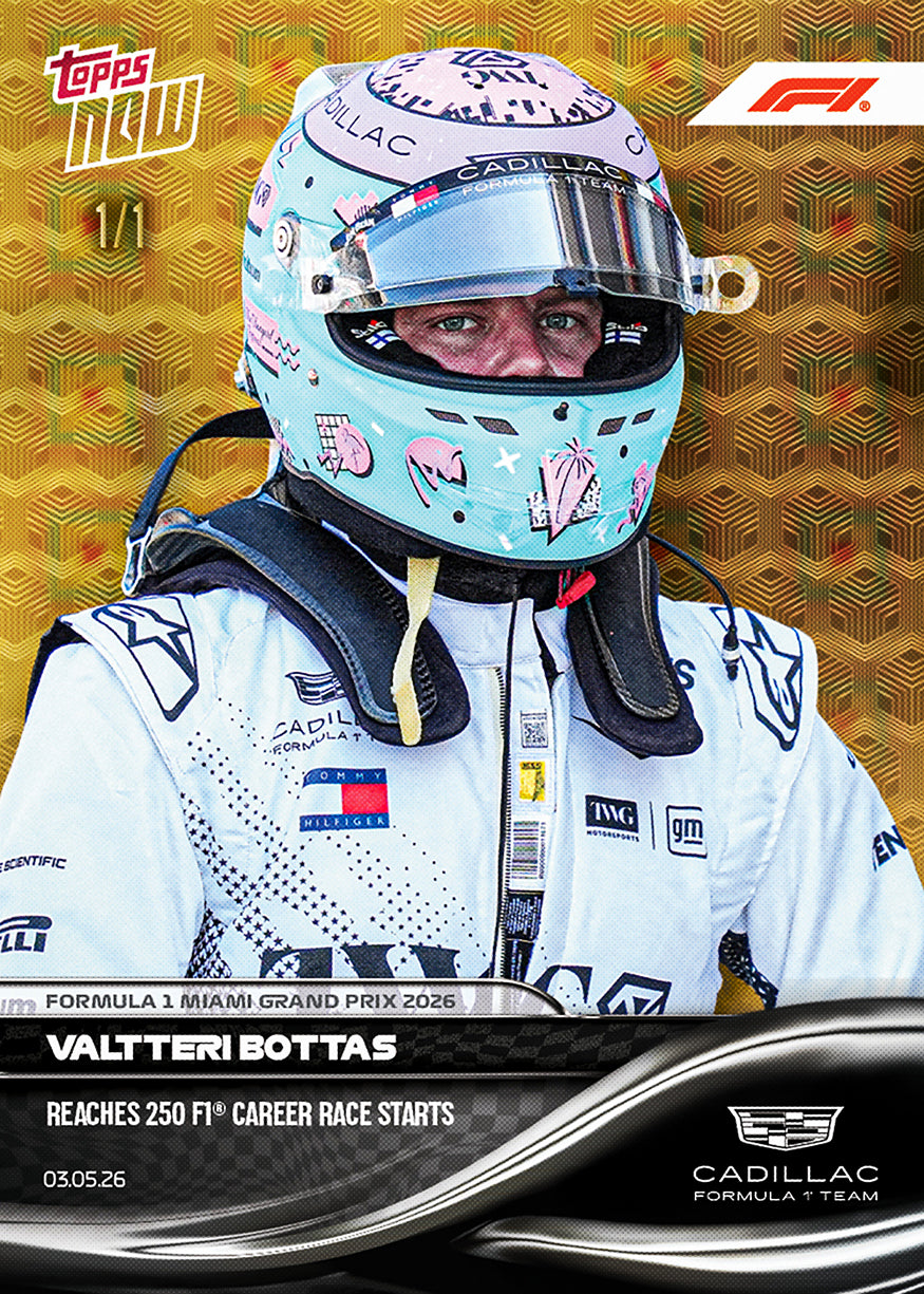 Valtteri Bottas - 2026 Formula 1 Topps NOW - Card 24 - PR: 3387 - Image 4