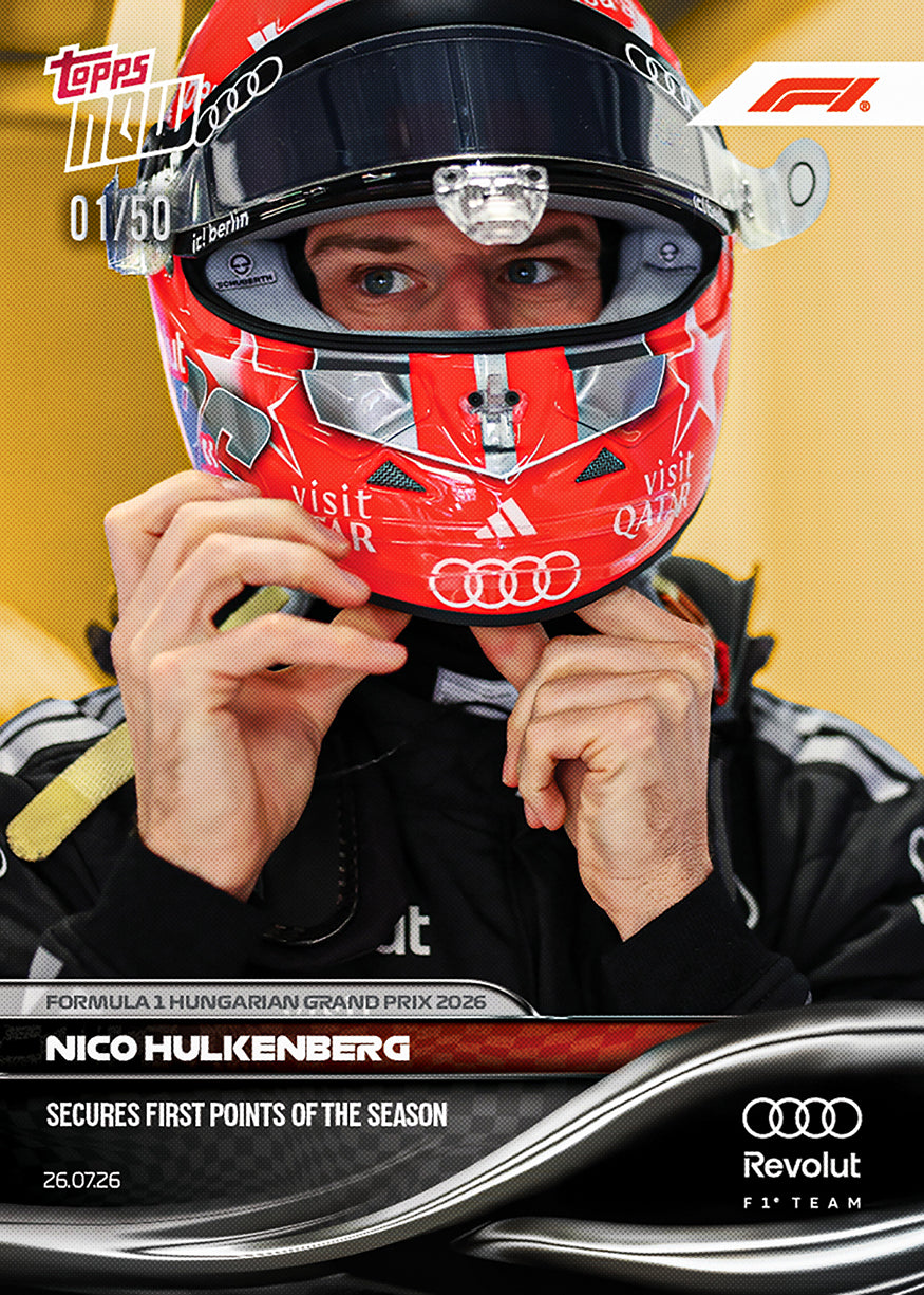 Nico Hulkenberg - 2026 Formula 1 Topps NOW - Card 52 - PR: 1730 - Image 6