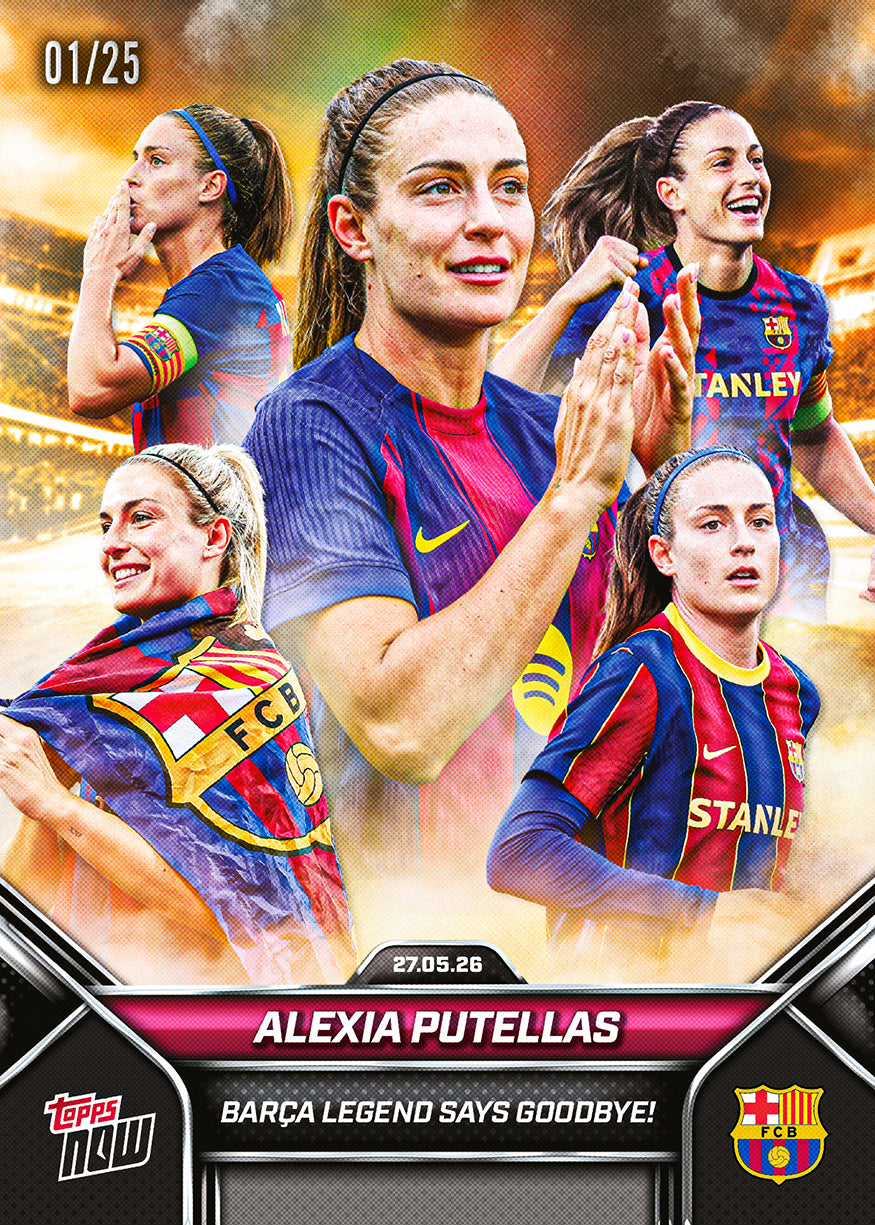 Alexia Putellas - 2026 FC Barcelona Topps NOW - Card 6 - PR: 2337 - Image 6