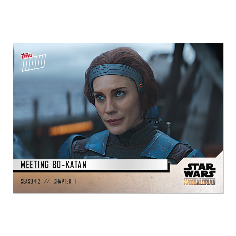 2020 Star Wars: The Mandalorian TOPPS NOW 5-Card Pack - S2 : Chapter 11 - Print Run: 1459 - Image 3
