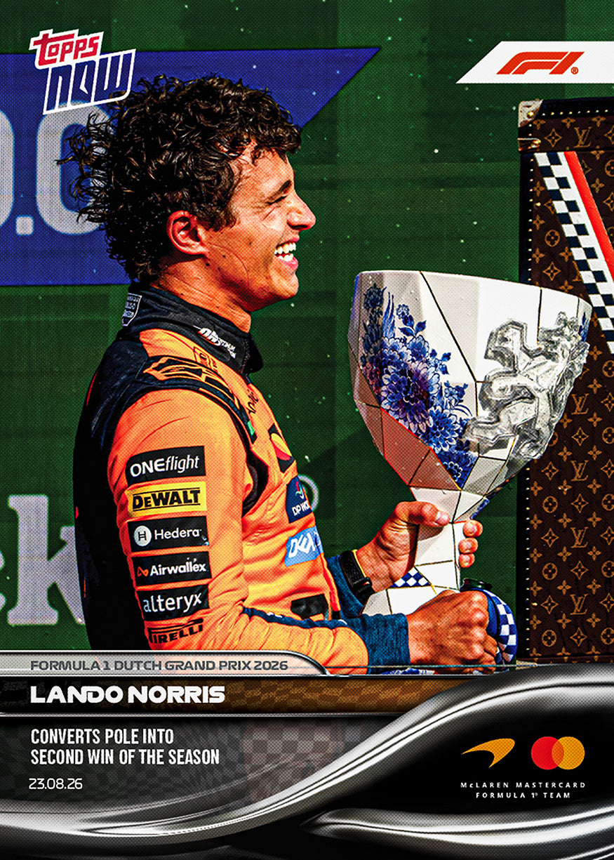 Lando Norris - 2026 Formula 1 Topps NOW - Card 53 - PR: 4956