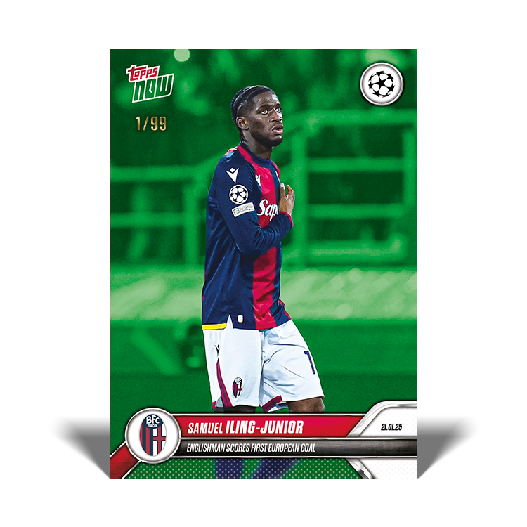Samuel Iling-Junior - Englishman scores first European goal - 24/25 UCL Topps NOW Card 77 - PR: 110 - Image 4