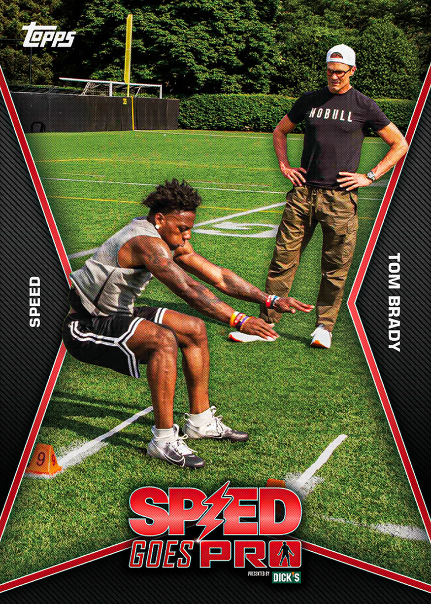 2025 Topps Speed Goes Pro - 5 Card Pack - Image 4