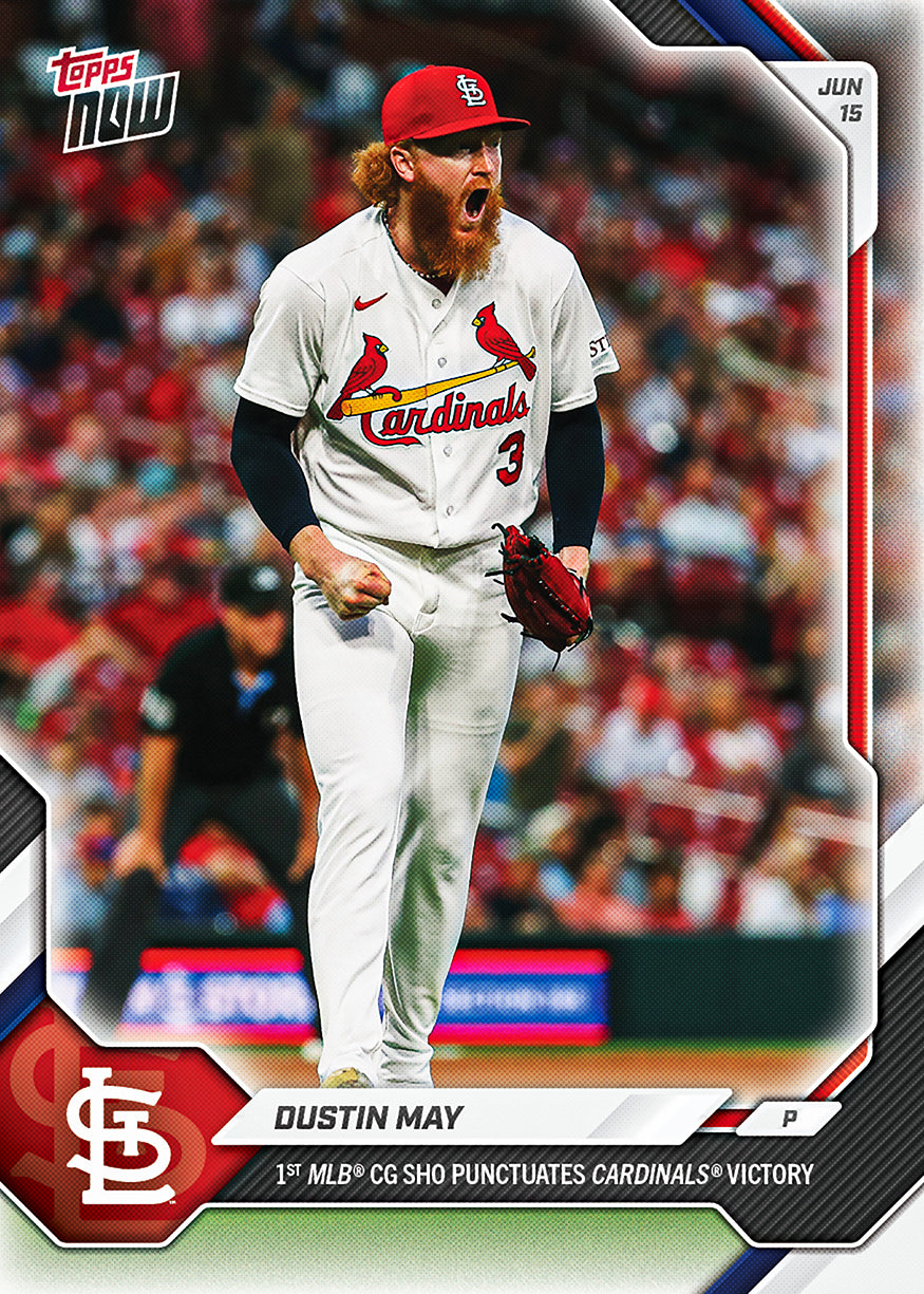 Dustin May - 2026 MLB Topps NOW - Card 336 - PR: 557