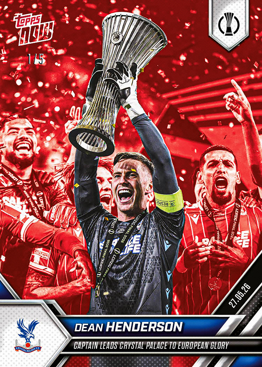 Dean Henderson - 2025-26 UECL Topps NOW - Card 13 - PR: 398 - Image 5