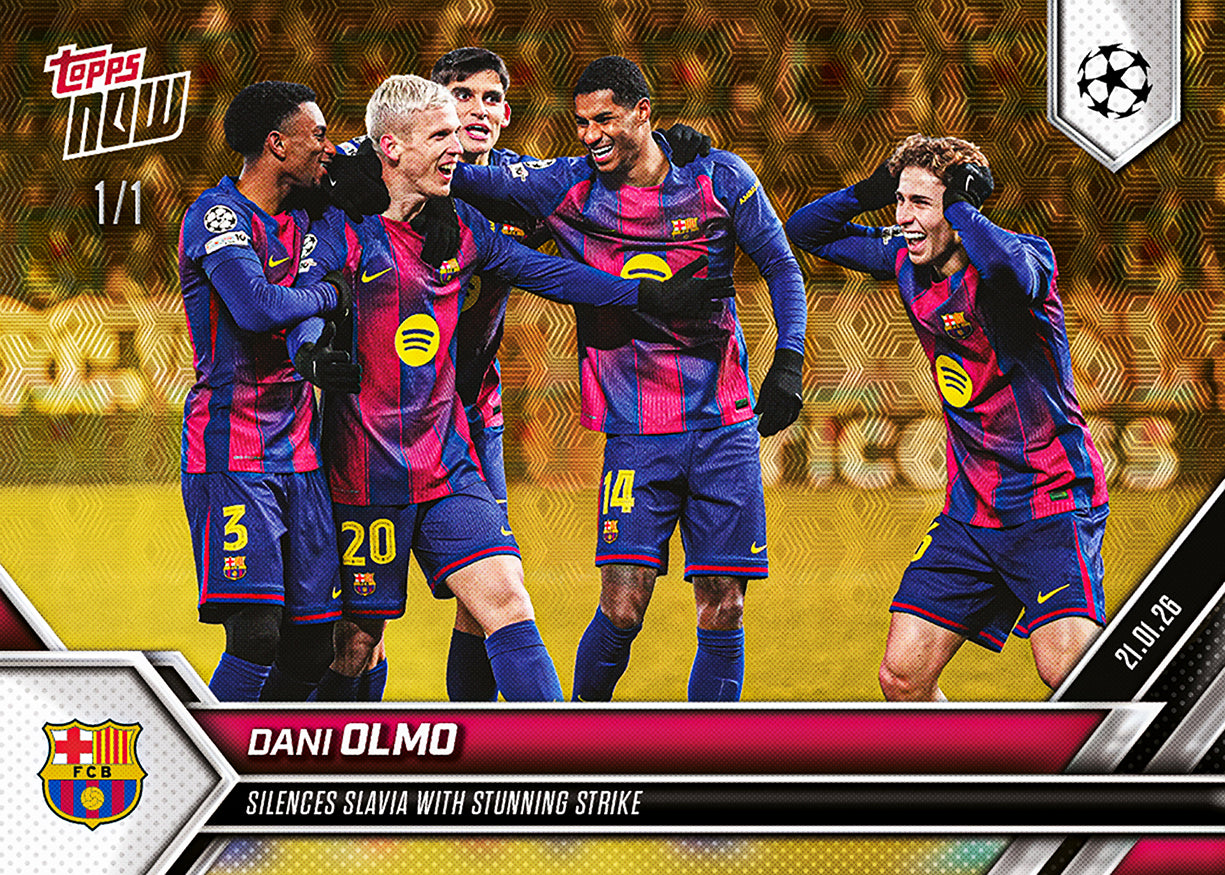 Dani Olmo - 2025-26 UCL Topps NOW - Card 80 - PR: 360 - Image 2
