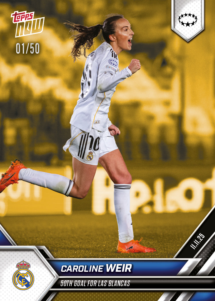 Caroline Weir - 2025-26 UWCL Topps NOW - Card 6 - PR: 217 - Image 6