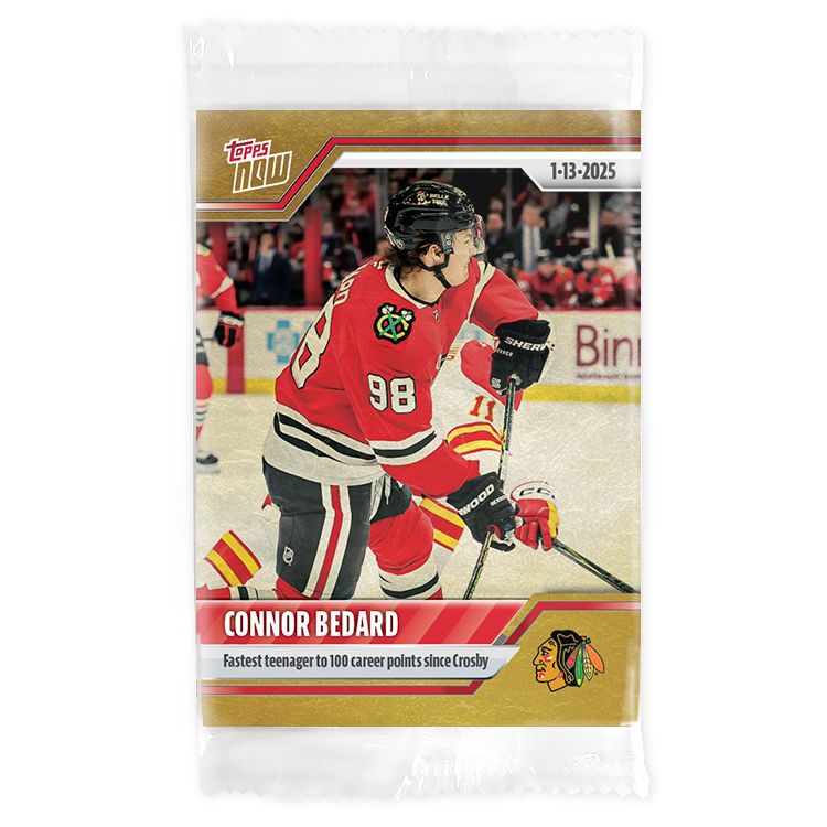 Connor Bedard - 2024-25 NHL Topps NOW - Sticker 87 - PR: 950 - Image 2