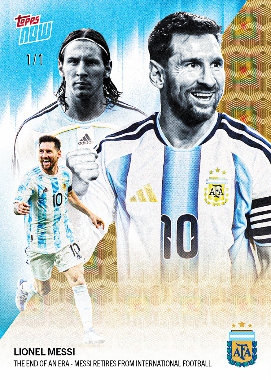 Lionel Messi - 2026 Argentina Topps NOW - Card 1 - Image 4