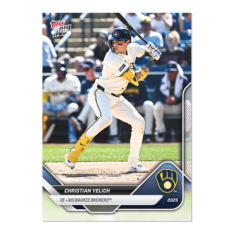 2025 Milwaukee Brewers MLB Topps NOW Road To Opening Day 11-Card Team Set - PR: 402 - Image 4