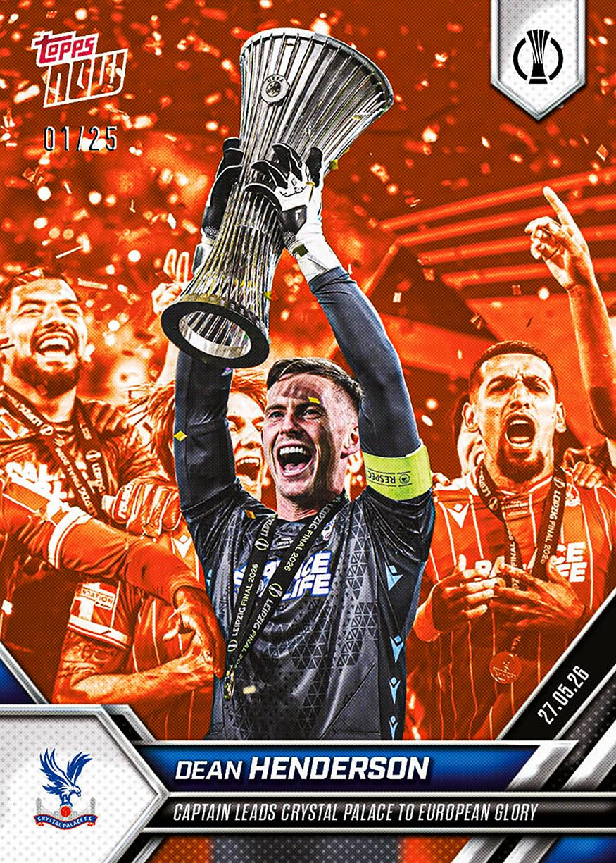 Dean Henderson - 2025-26 UECL Topps NOW - Card 13 - PR: 398 - Image 7