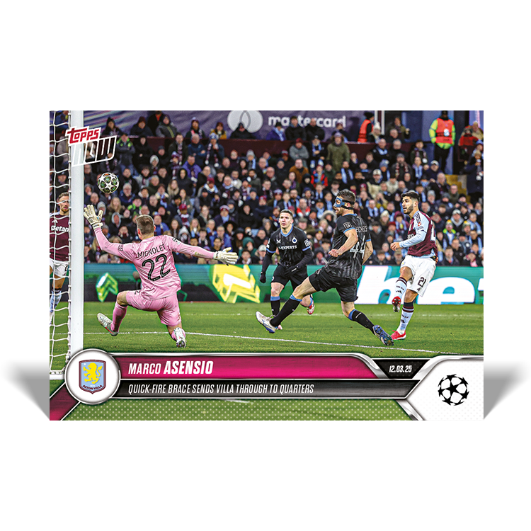 Marco Asensio - 2024-25 UCL Topps NOW Card 127 - PR: 121