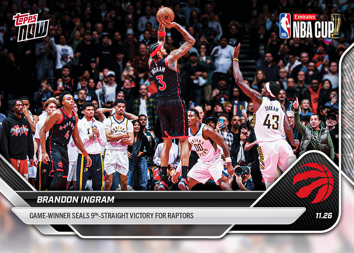 Brandon Ingram - 2025-26 NBA Topps NOW - Card 64 - PR: 401