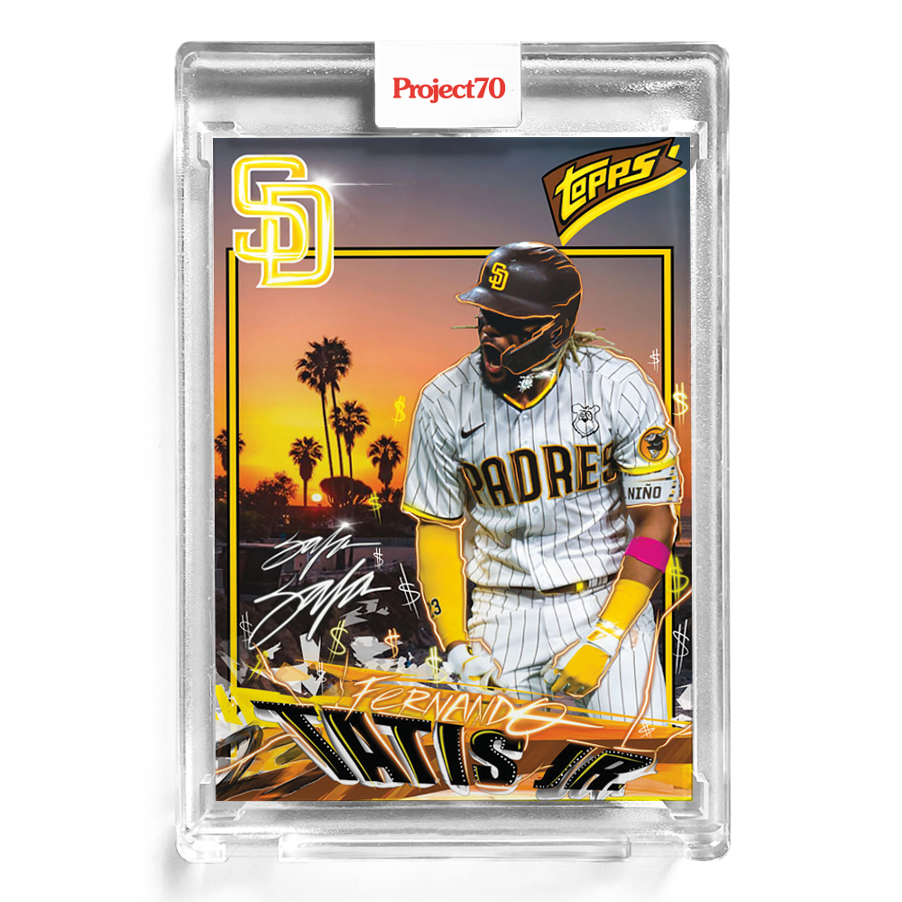 Topps Project70 Card 135 - 1977 Fernando Tatis Jr. by King Saladeen - Print Run: 7076