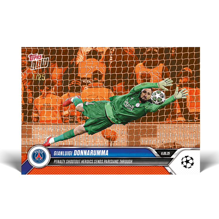Gianluigi Donnarumma - 2024-25 UCL Topps NOW Card 124 - PR: 179 - Image 5
