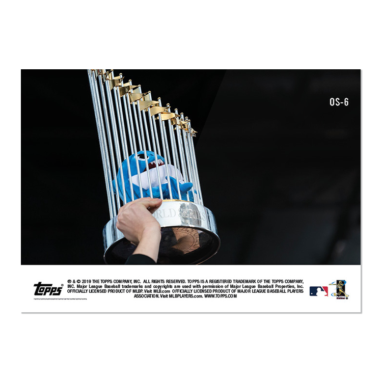 Alternative view of Washington Nationals - MLB TOPPS NOW Card OS-6 - Print Run: 515