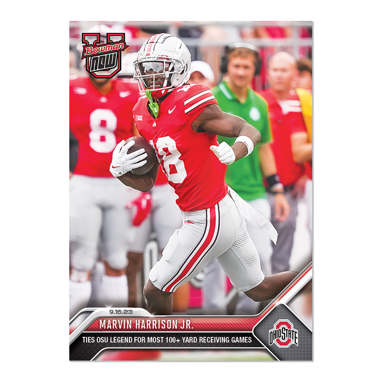Alternative view of 4-Card Bundle - 2023 Bowman U Now Cards: 3-6