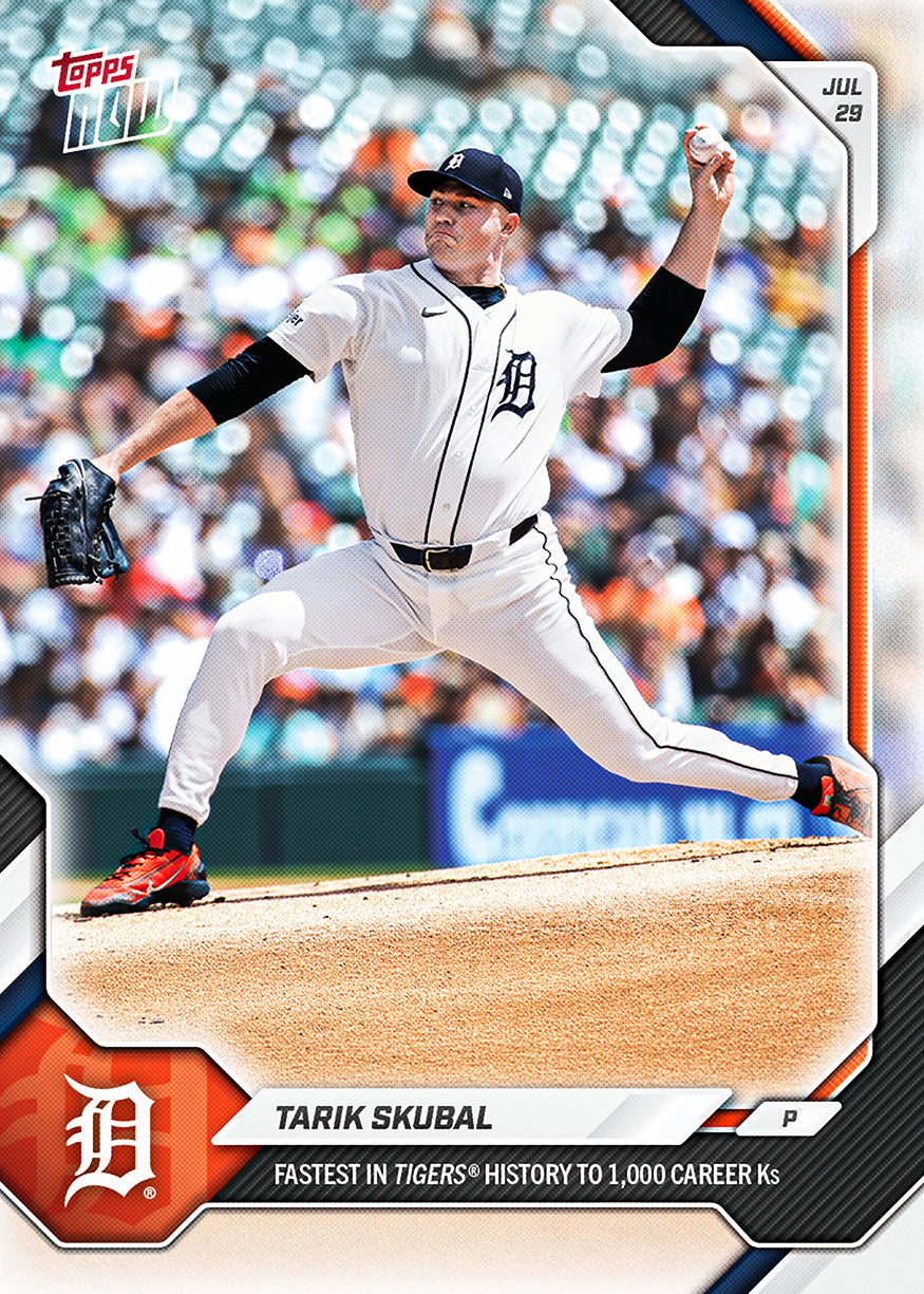 Tarik Skubal - 2026 MLB Topps NOW - Card 498 - PR: 5092
