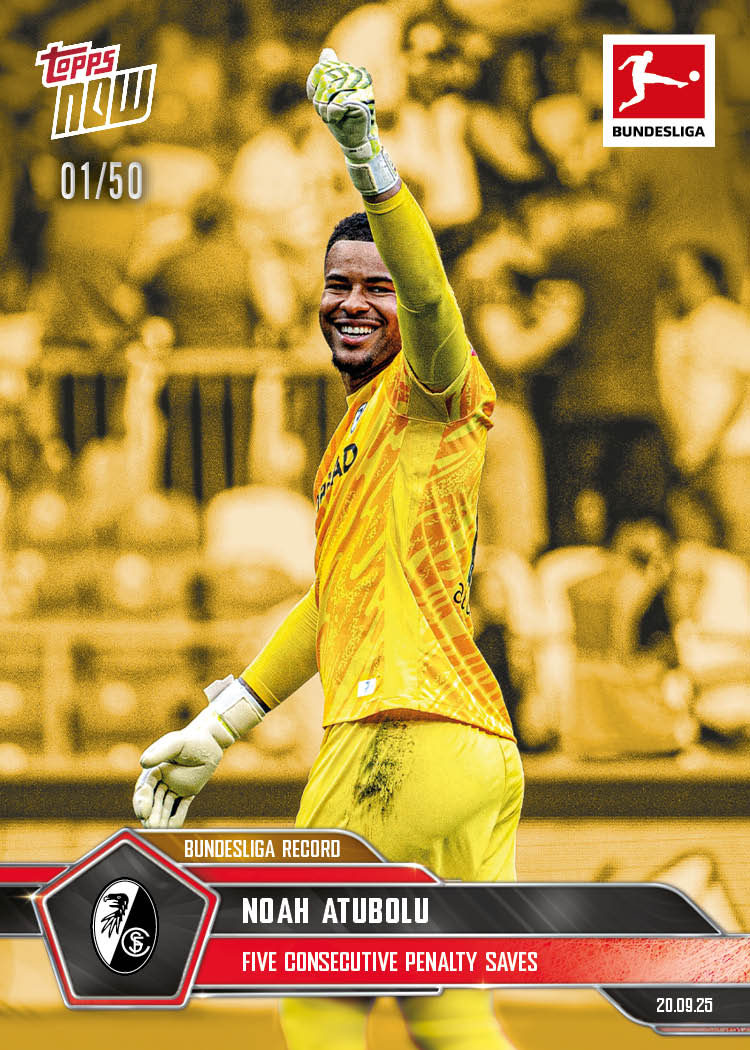 Noah Atubolu - 2025-26 Bundesliga Topps NOW - Card 28 - PR: 187 - Image 6