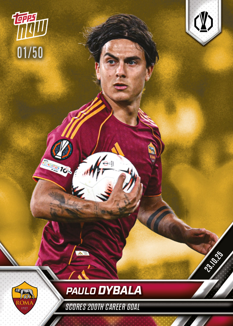 Paulo Dybala - 2025-26 UEL Topps NOW - Card 6 - PR: 441 - Image 6