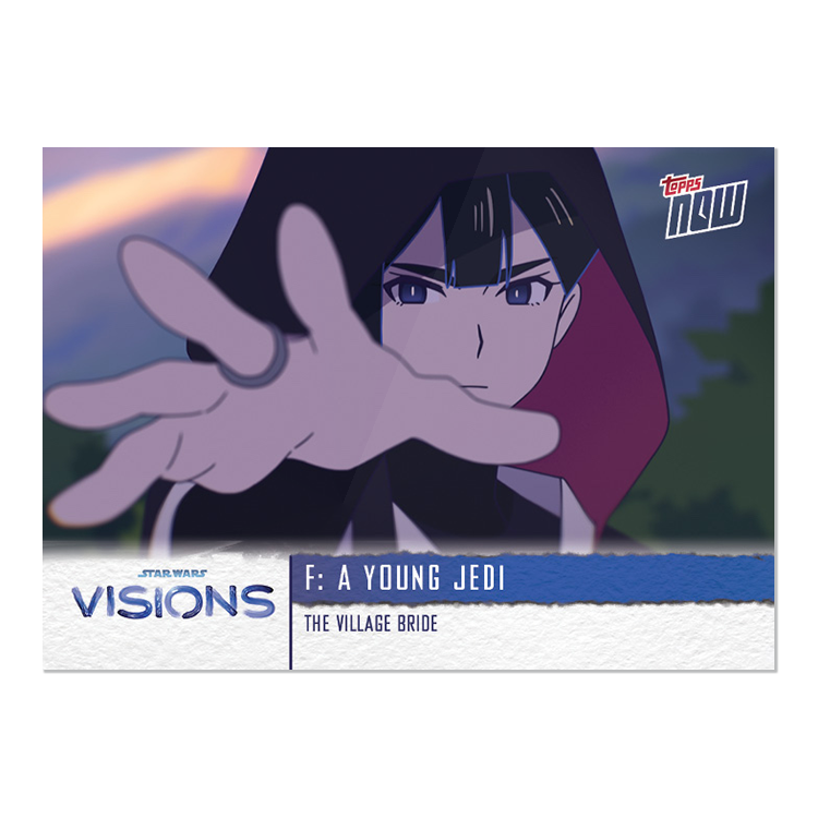 2021 Star Wars Visions TOPPS NOW - 5-Card Pack - The Village Bride - PR: 463 - Image 4