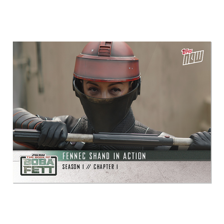 2022 Star Wars TOPPS NOW - 5-Card Pack - Book of Boba Fett Chapter 1 - PR: 2623 - Image 8