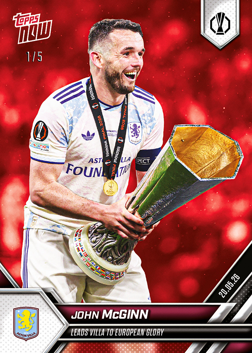 John McGinn - 2025-26 UEL Topps NOW - Card 32 - PR: 1473 - Image 5