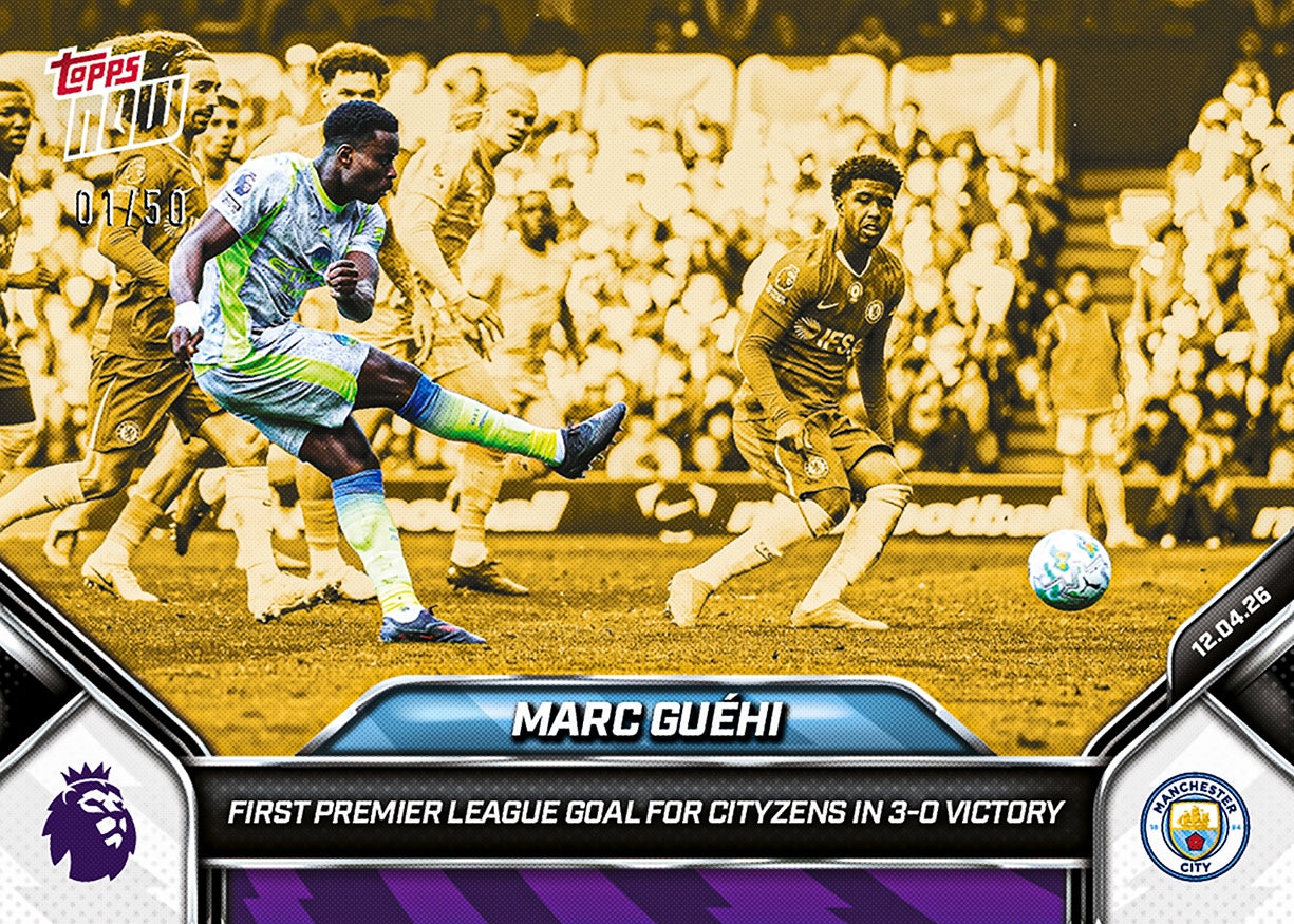 Marc Guéhi - 2025-26 Premier League Topps NOW - Card 170 - PR: 278 - Image 6
