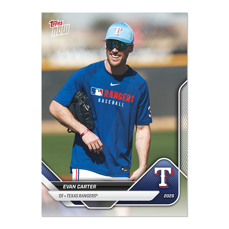 2025 Texas Rangers MLB Topps NOW Road To Opening Day 11-Card Team Set - PR: 517 - Image 3