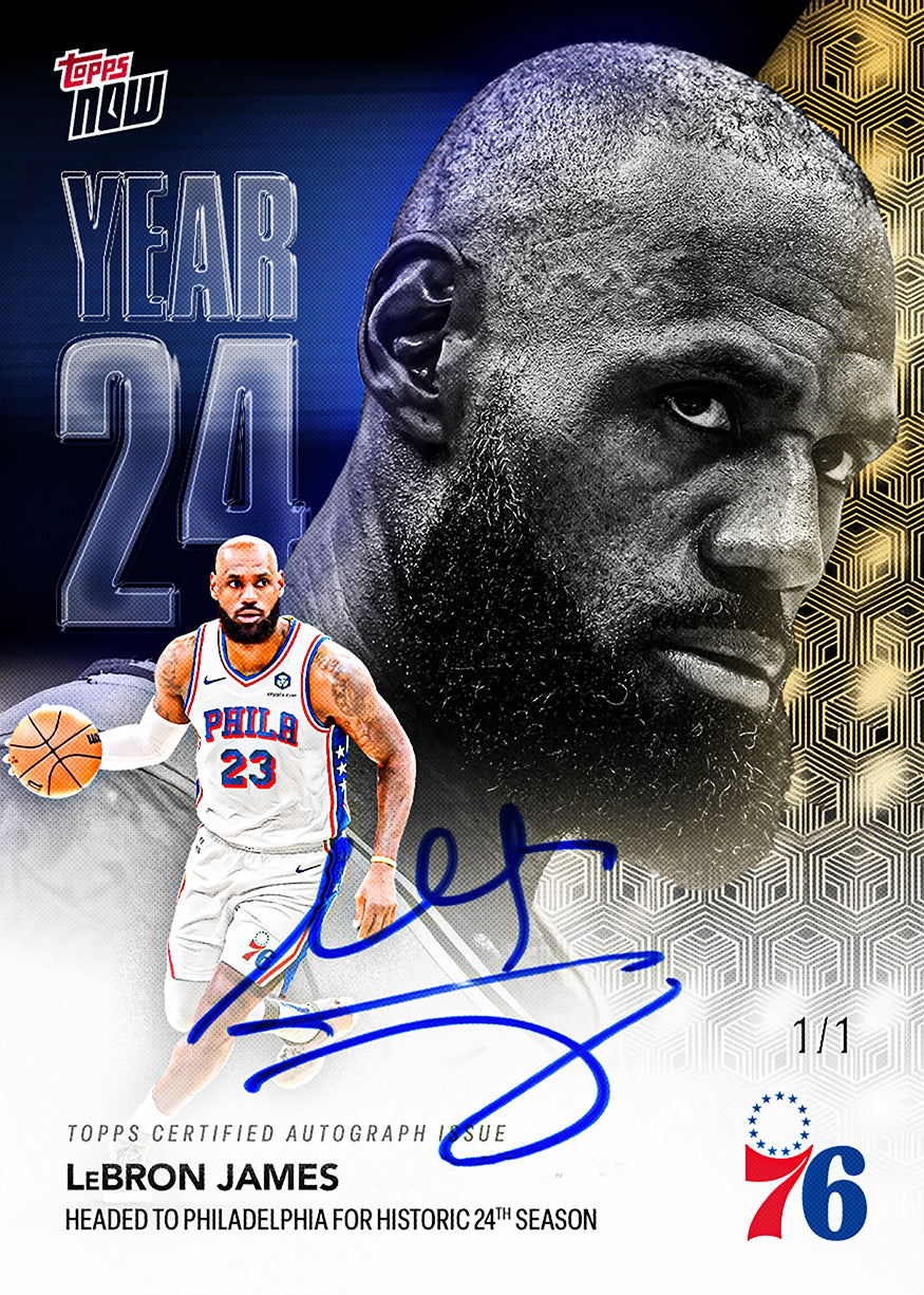 LeBron James - 2026-27 NBA Topps NOW - Card OS03 - PR: 211,627 - Image 2