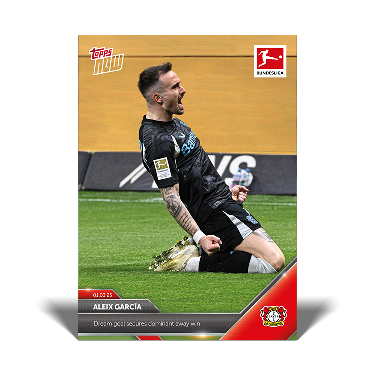 Aleix García - 24/25 Bundesliga Topps NOW Card 136