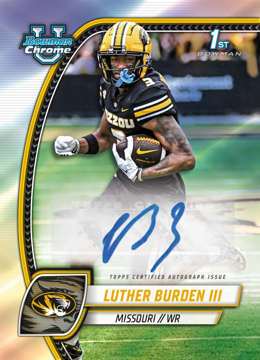 2024 Bowman University Chrome Football - Mega Box - Sealed Case - Image 7