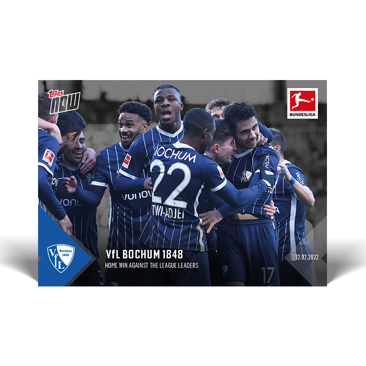 Home win against the league leaders - Bundesliga TOPPS NOW Card #134 - PR: 399 - Image 4