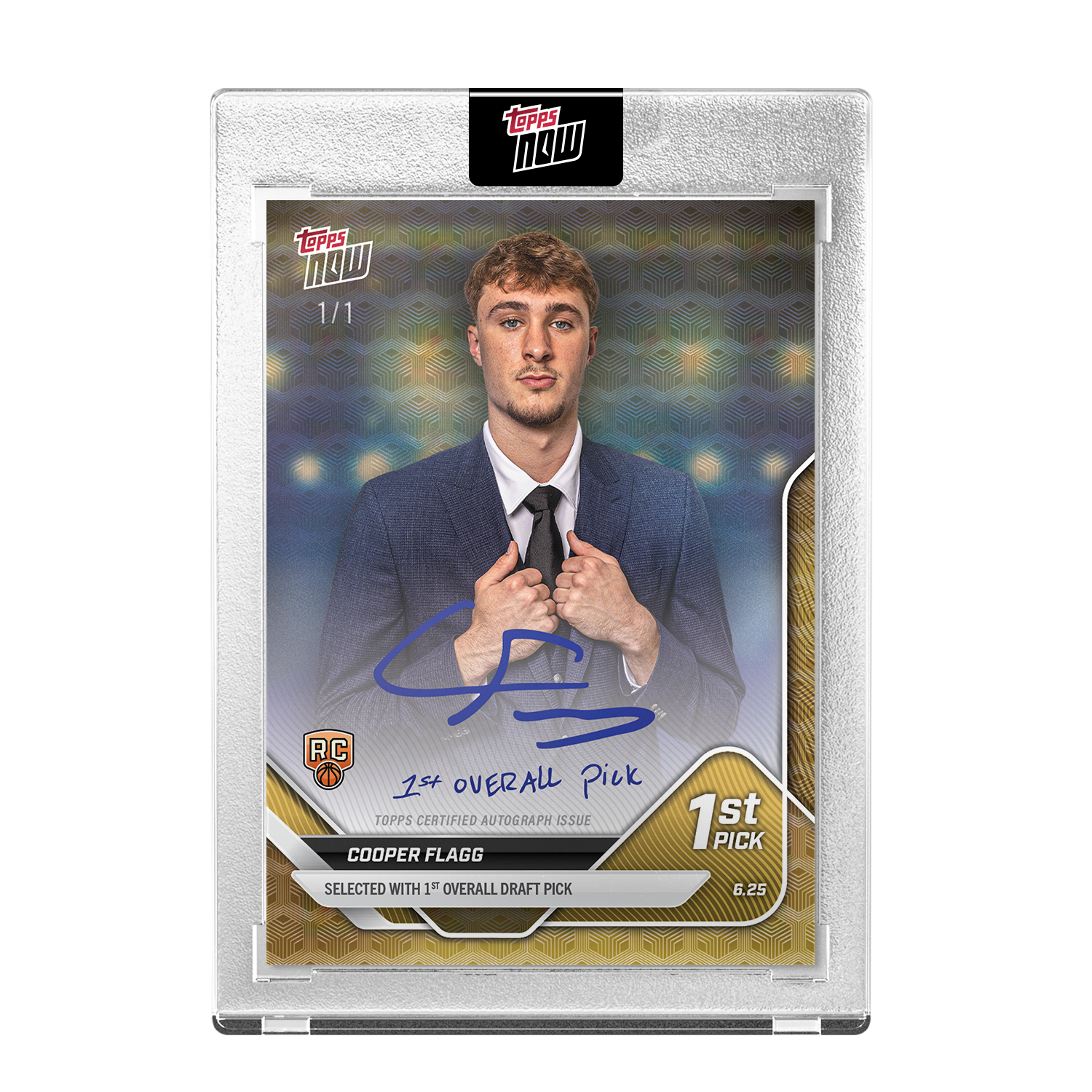 Cooper Flagg - 2025 Topps NOW Basketball - Card D1 - LOOK FOR AUTOS - PR: 123,650 - Image 2