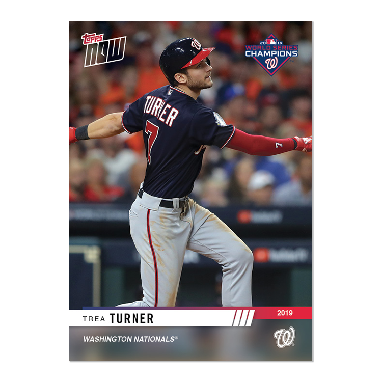 2019 Washington Nationals TOPPS NOW World Series 20-Card Team Set - Collector's Edition + Autograph Card - Image 9