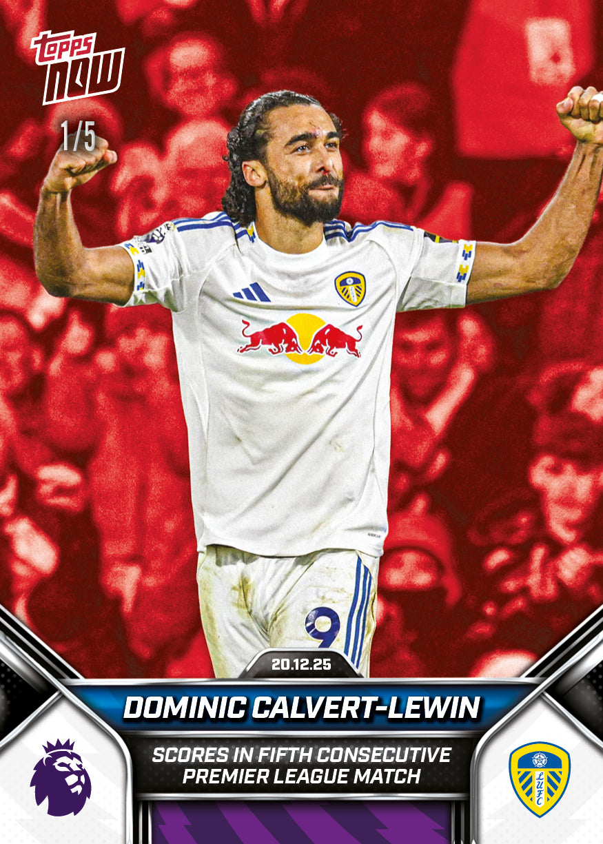 Dominic Calvert-Lewin - 2025-26 Premier League Topps NOW - Card 84 - PR: 535 - Image 3