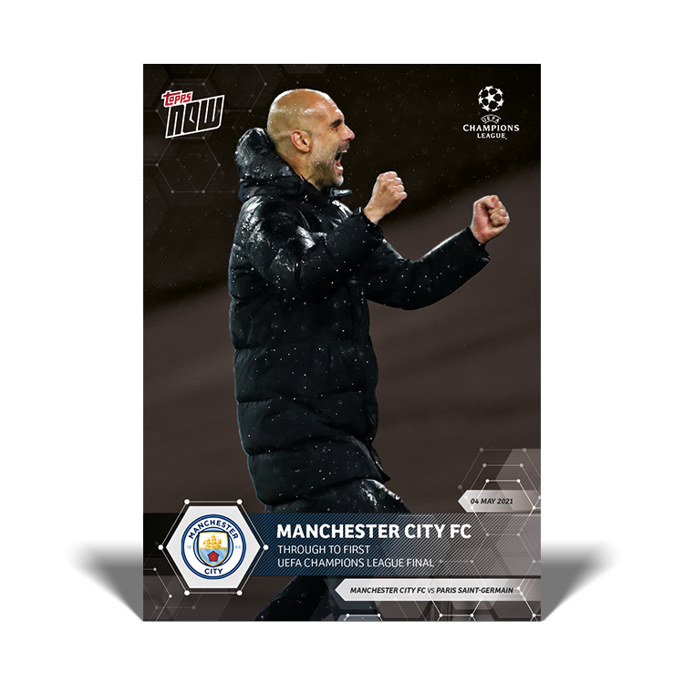 Through to first UEFA Champions League final - UCL TOPPS NOW Card #71 - Print Run: 1411 - Image 5