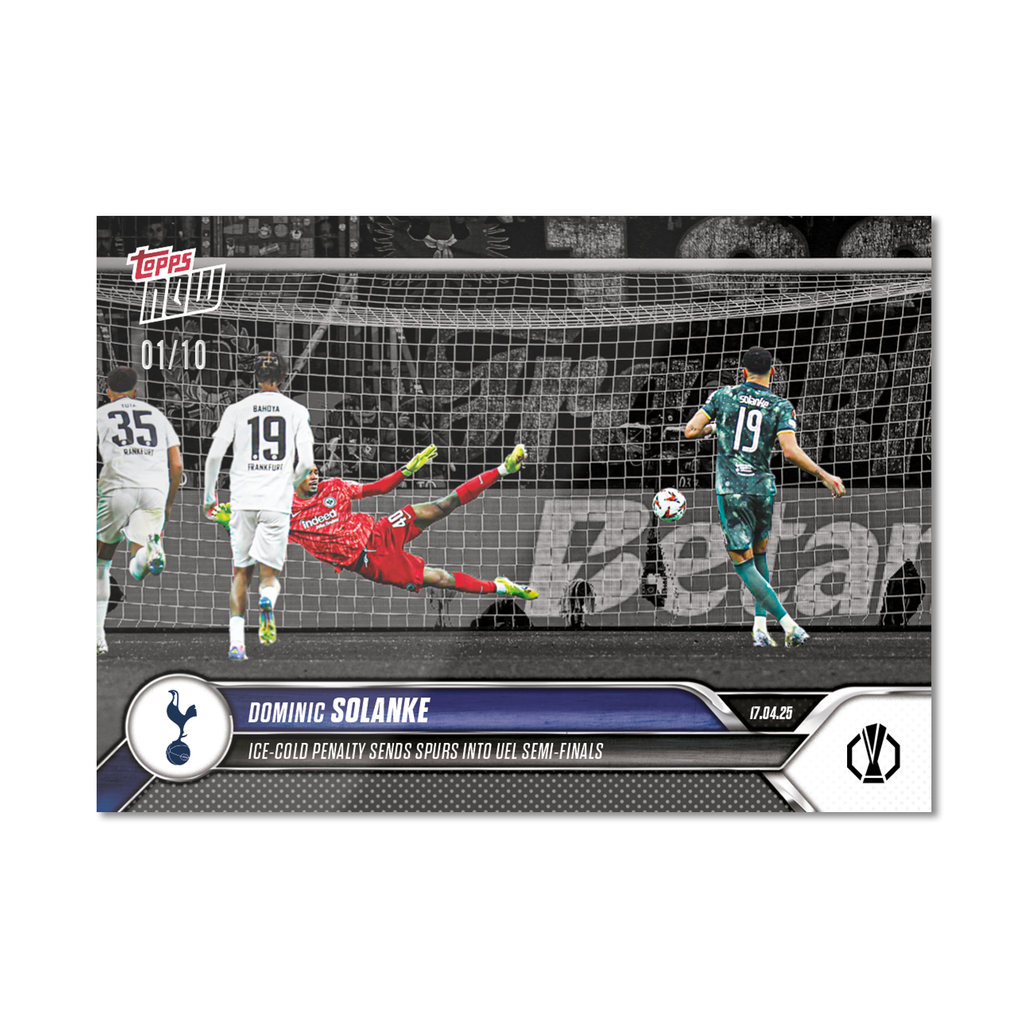 Dominic Solanke - 2024-25 UEL Topps NOW Card 28 - PR: 159 - Image 5