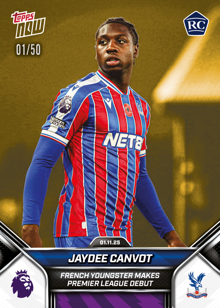 Jaydee Canvot - 2025-26 Premier League Topps NOW - Card 49 - PR: 352 - Image 6