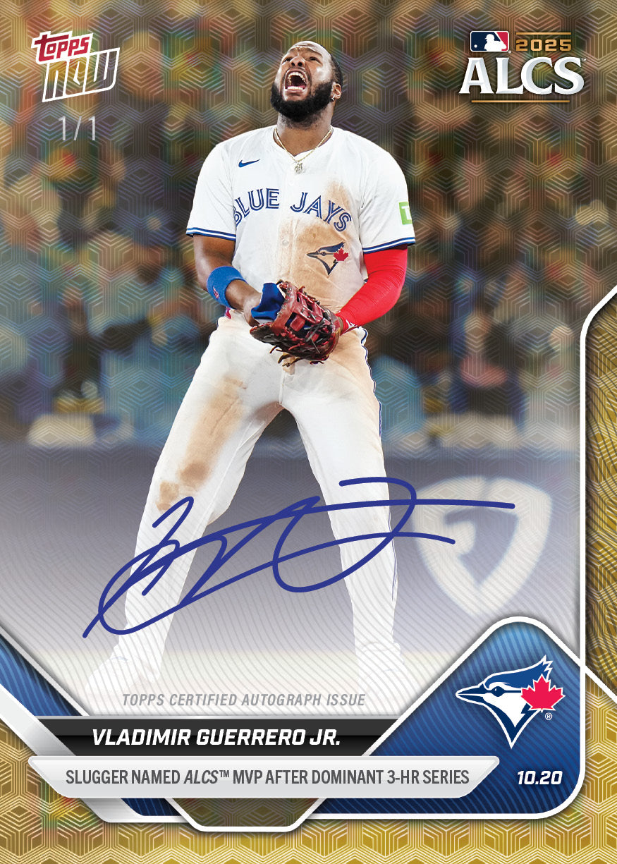 Alternative view of Vladimir Guerrero Jr. - 2025 MLB Topps NOW - Card 891 - PR: 4654