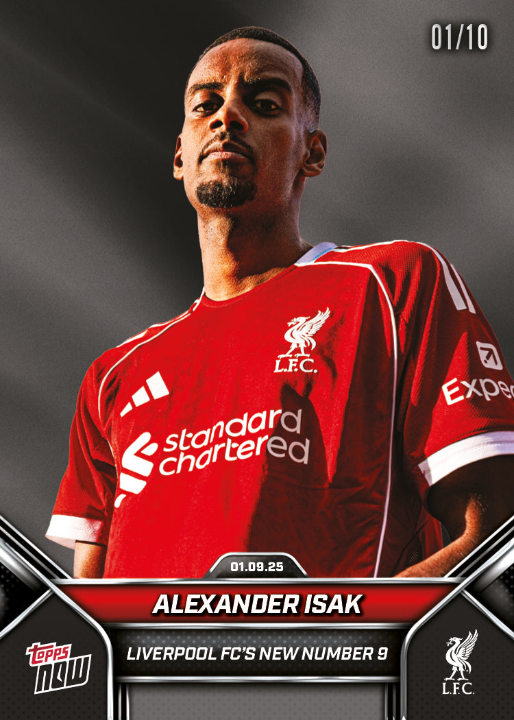 Alexander Isak - 2024-25 Liverpool Topps NOW - Card 4 - PR: 1900 - Image 4