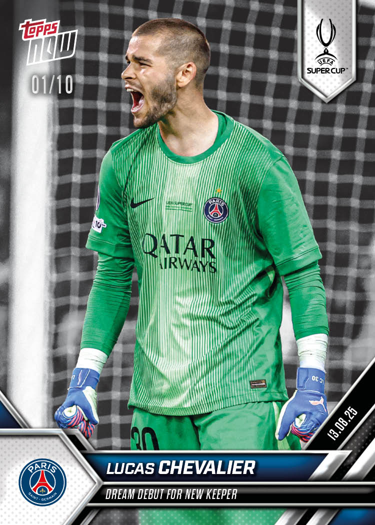 Lucas Chevalier - 2025-26 UCL Topps NOW Card 5 - PR: 261 - Image 4