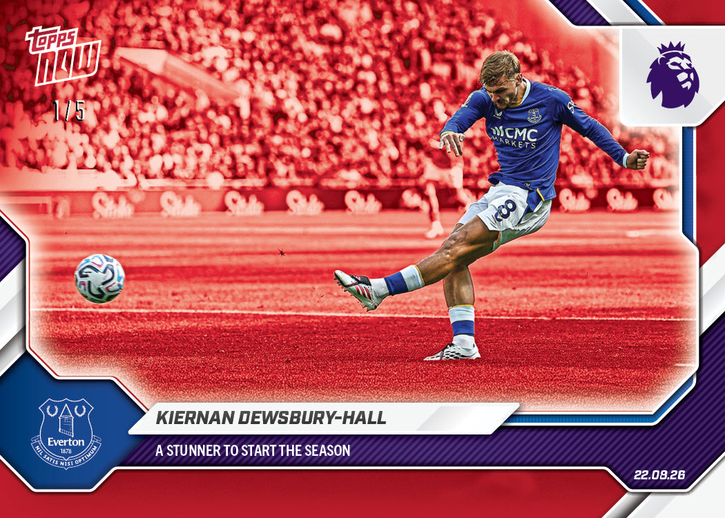 Kiernan Dewsbury-Hall - 2026-27 Premier League Topps NOW - Card 6 - PR: 381 - Image 3